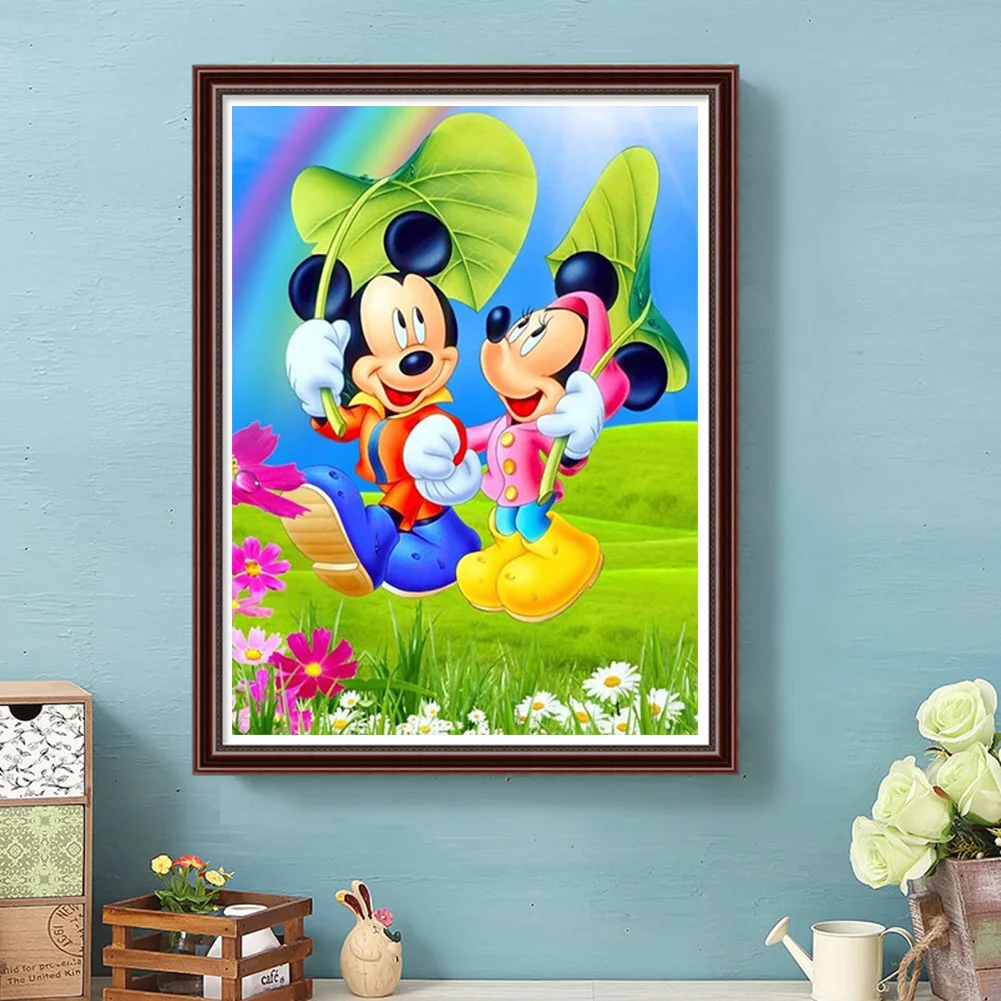 Full Round Diamond Painting 30*40cm - Mickey Mouse