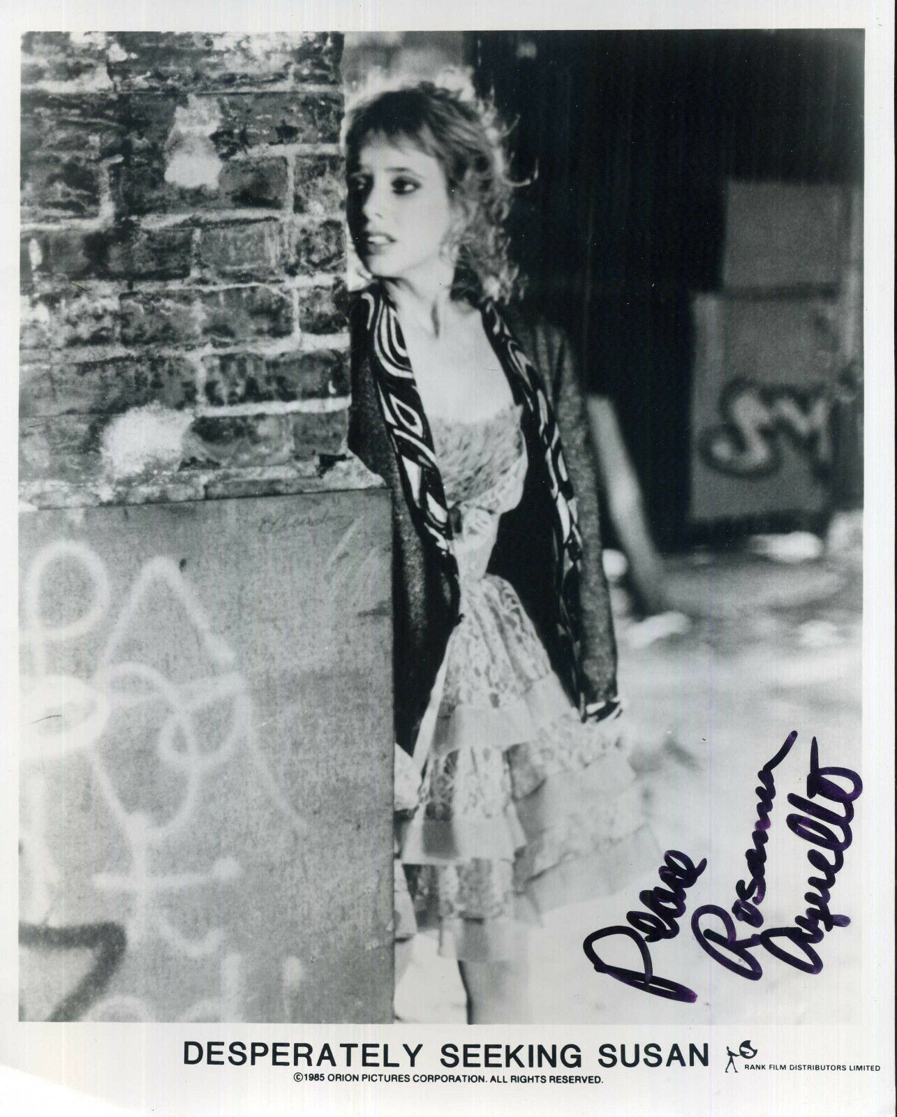 ROSANNA ARQUETTE Signed Photo Poster paintinggraph - Film & TV Actress / Model - preprint