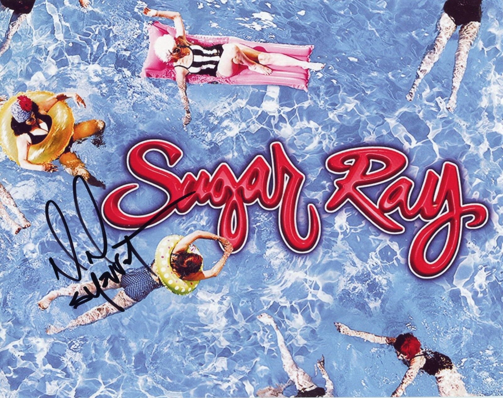 ~~ MARK McGRATH Authentic Hand-Signed SUGAR RAY