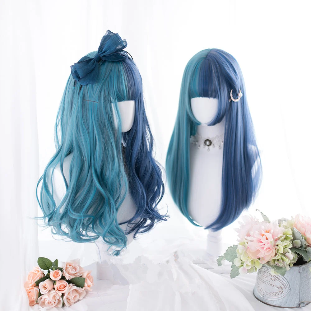 Lolita Witch Dream Curly/Straight Wig BE1038