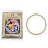 Flower-DIY Embroidery Kit with Pattern Cotton Threads Needles Hoop 30*30cm/11.81*11.81in tapestrymarket