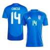 CHIESA #14 Italy Home Soccer Jersey EURO 2024