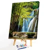 Painting By Numbers - DIY Forest Waterfall(40*50cm)