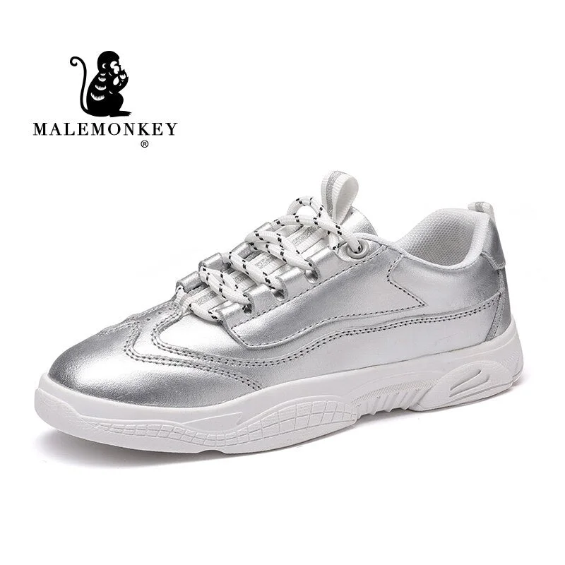 Casual Shoes Women White Flat Shoes 2021 Spring Autumn Fashion Outdoor Round Toe Lace up Breathable Comfortable Female Shoes