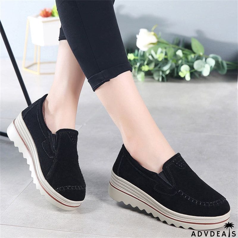 Fashion Extra Soft Lightweight Women Leather Loafers
