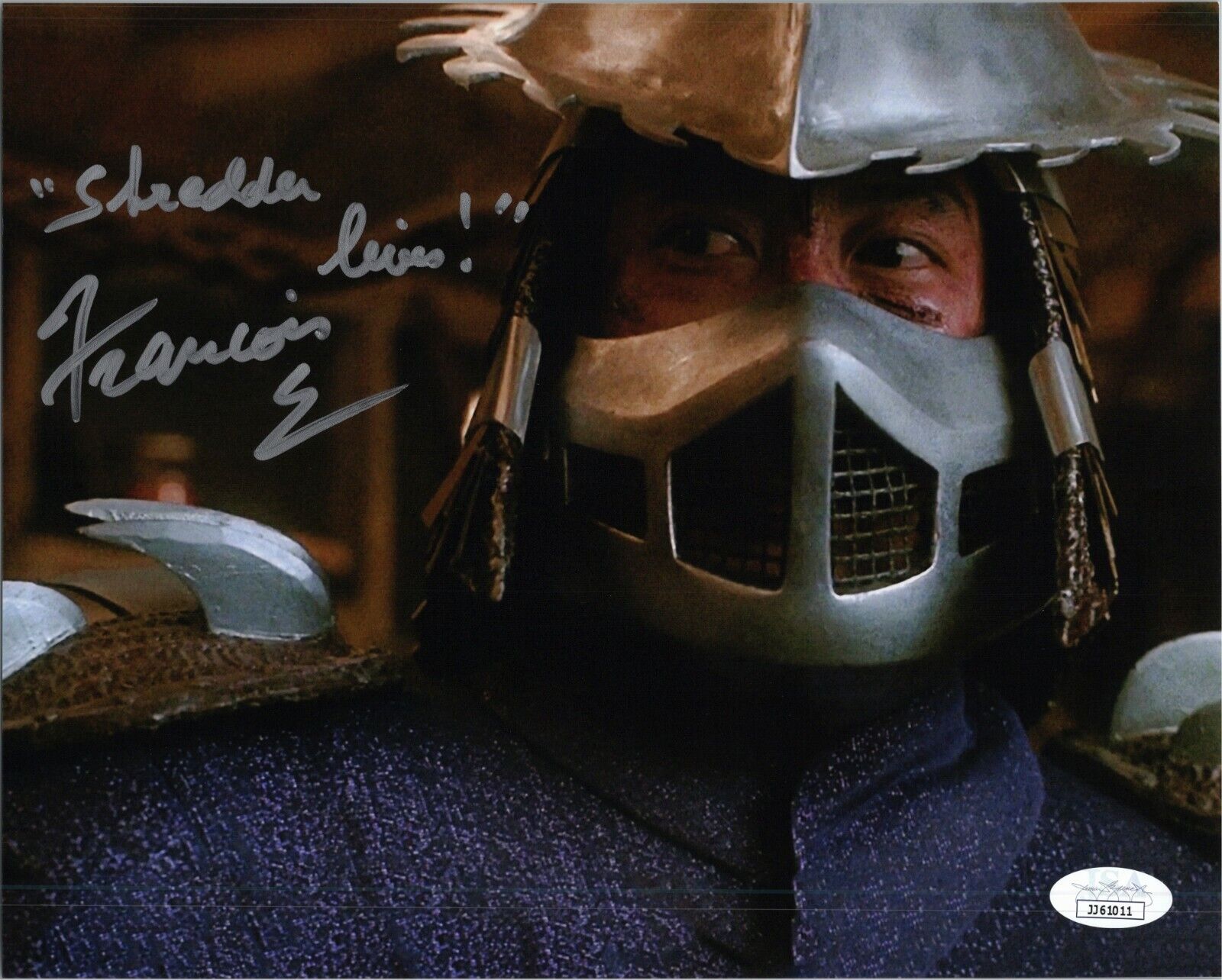 FRANCOIS CHAU Signed SHREDDER ~TEENAGE MUTANT NINJA TURTLES