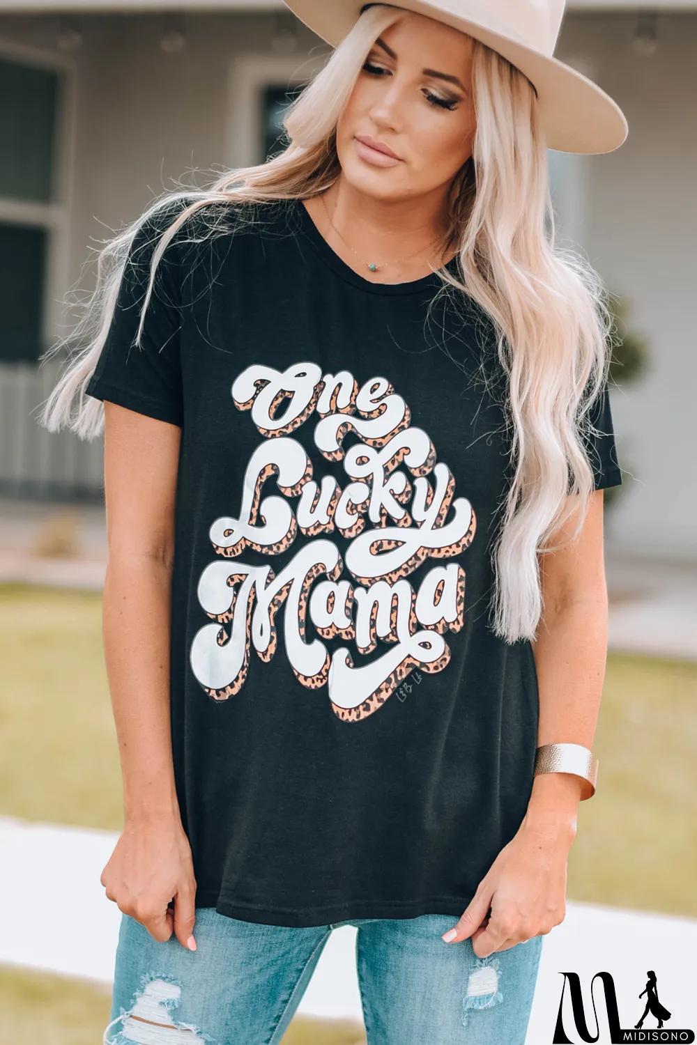MidiSono - One Lucky Mama Tee