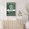 Dog Bath - 11CT Stamped Cross Stitch - 35*50cm