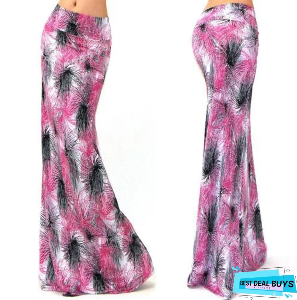 Half Skirt Women's New High Waist Elastic Bag Hip Skirt