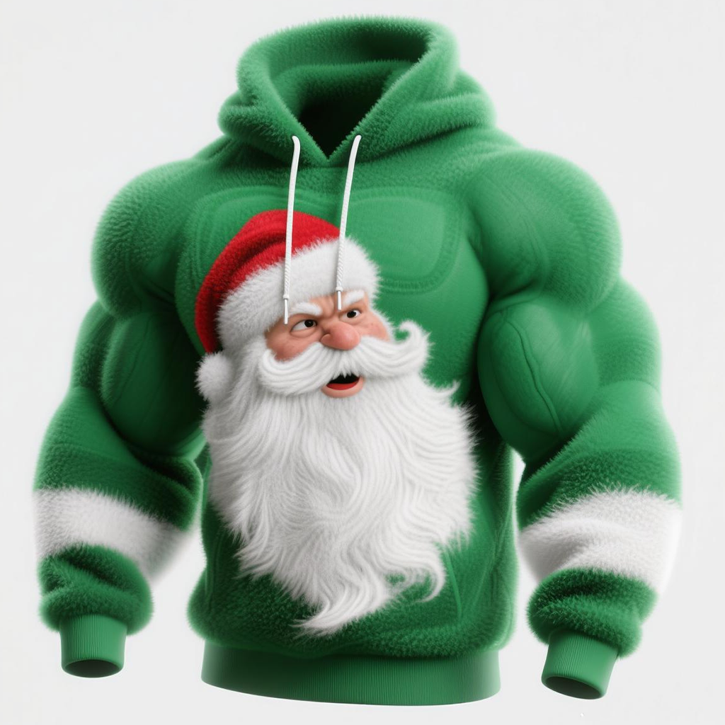 3D Print Christmas Hoodie-inspireuse