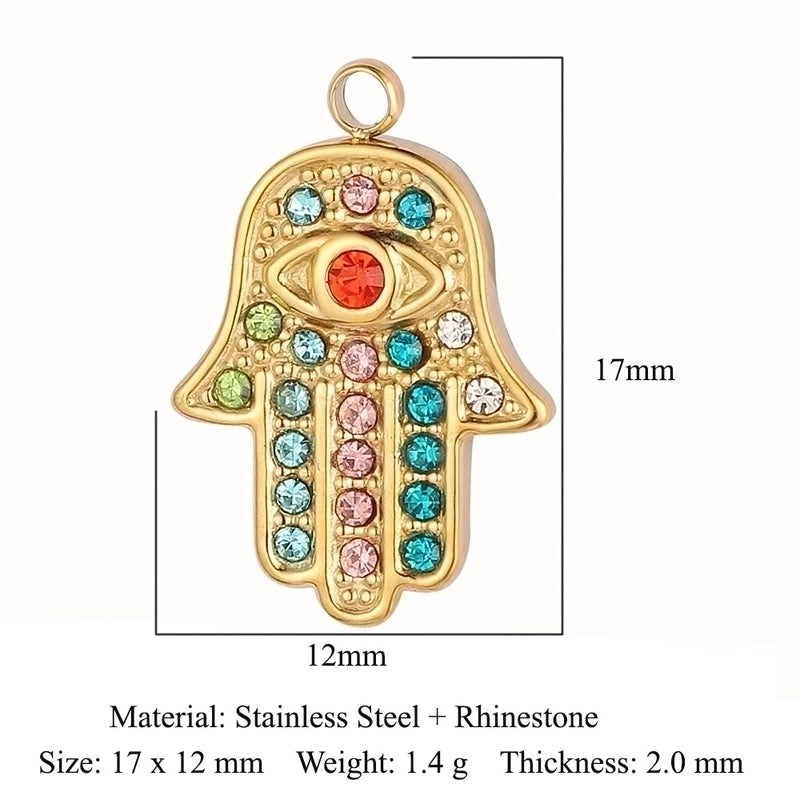 3 Pieces Streetwear Sun Titanium Steel Plating Inlay Rhinestones Zircon 18k Gold Plated Jewelry Accessories