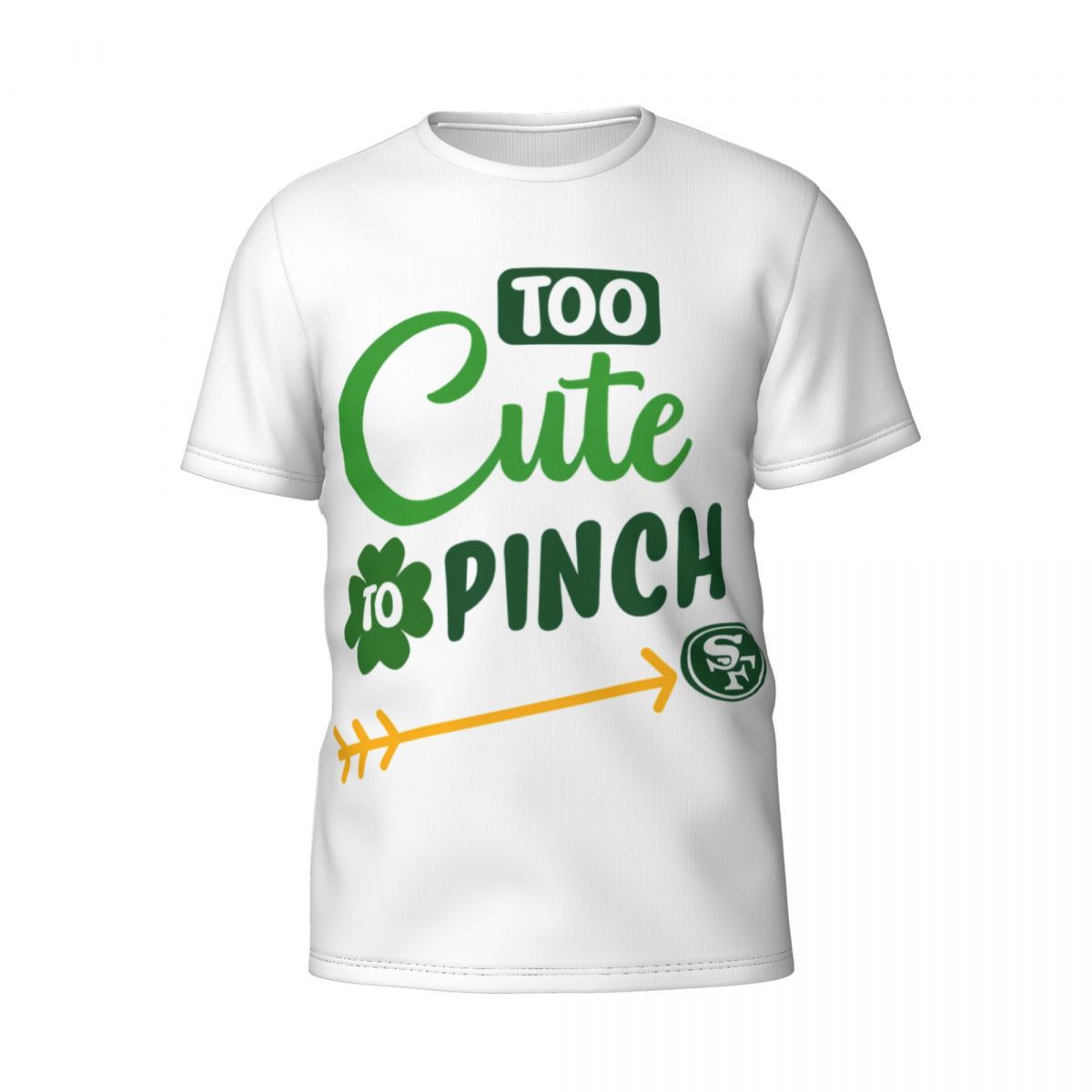San Francisco 49ers Too Cute To Pinch Printed Men's T-Shirt