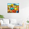 Diamond Painting -DIY Round Drill Outdoor Autumn Scene(50x60cm)
