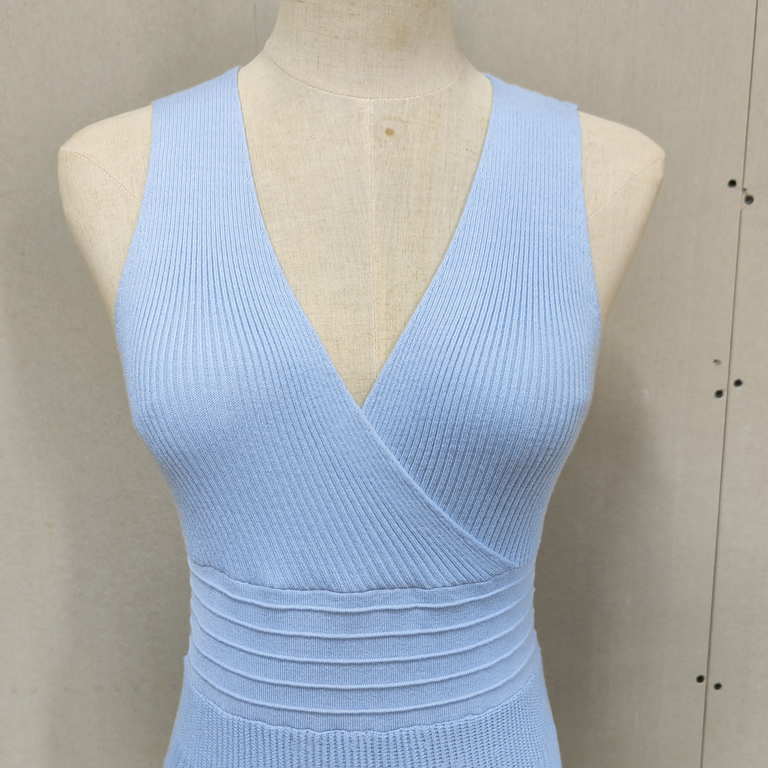 Ootddress Knit V-Neck For Women Maxi Dress Y2k Backless Fashion Knitwear Party Dress Casual Baggy High Waist Summer Female Dress