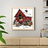 Farmhouse-11CT Stamped Cross Stitch 40*40cm/15.75*15.75in tapestrymarket