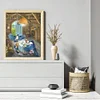 【Limited Stock Sale】White-Browed Blue Flycatcher-14CT Stamped Cross Stitch 40*50cm/15.75*19.69in tapestrymarket