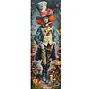 Mad Hatter Full Stamped Cross Stitch 11CT 3-Strand 30x90cm