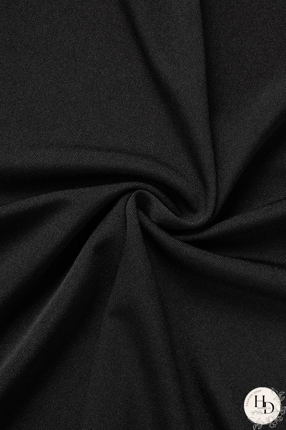 Black Elegant Solid Bandage Hollowed Out Sleeveless Two Pieces