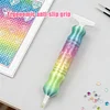 3D-gedruckter Diamant-Malstift mit verschiedenen Tipps, Diamantmalerei, Kunst, Bohrer, Stift, Perlenpunktwerkzeuge, Zubeh&ouml;r f&uuml;r Erwachsene (blau, lila