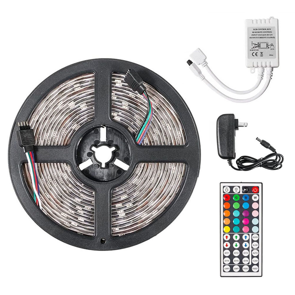

5m LED 5050 RGB Strip Flexible Ribbon Stripe Tape for-Night Light, 501 Original