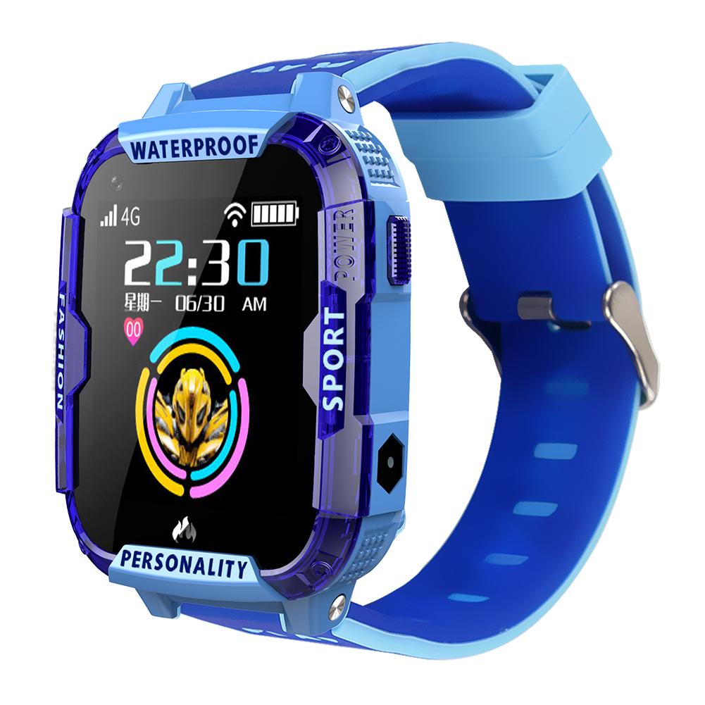 

K22 Children Smart Watch 4G WiFi GPS Tracker SOS Call Watch Phone (Blue), 501 Original