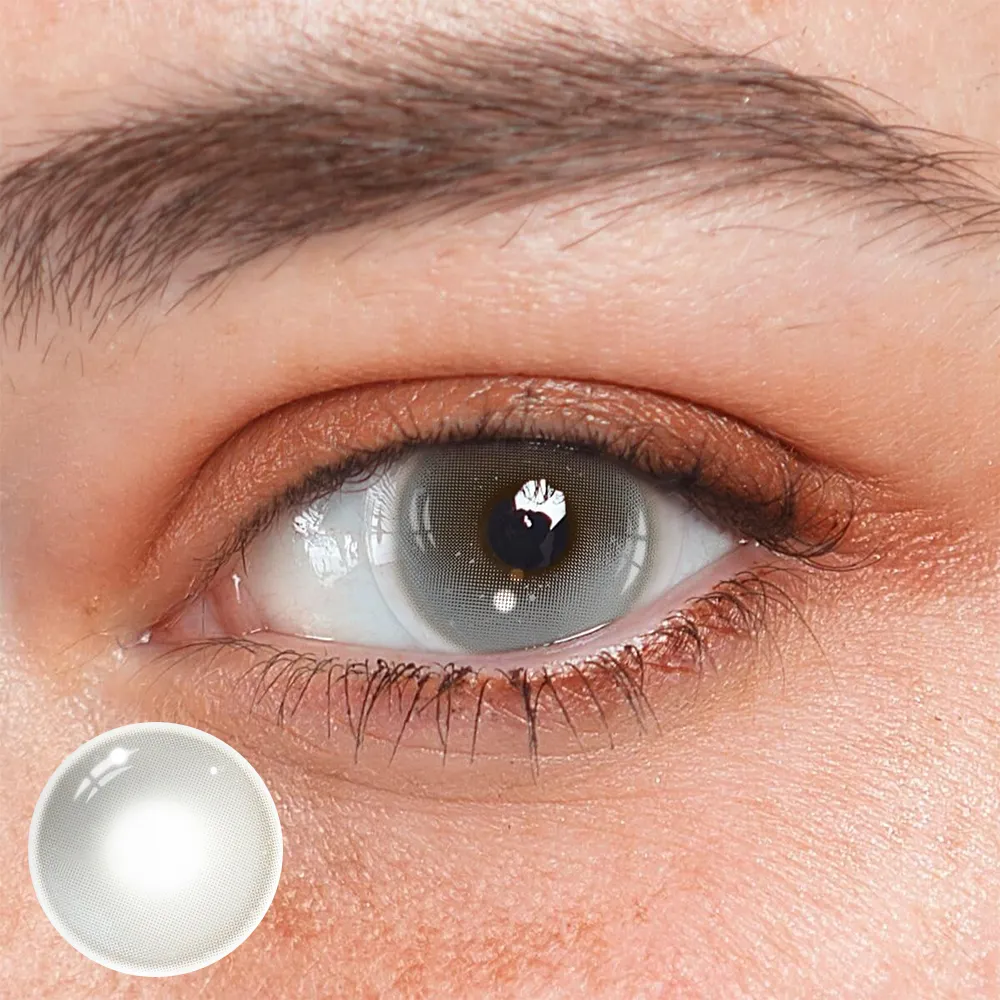 Cosplay Prism Pop Gray Coloured Contact Lenses