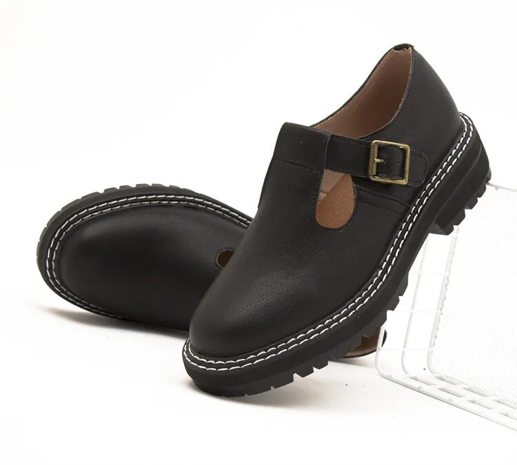 AIYUQI Women Shoes 2021 New Spring Genuine Leather Ladies Oxford Shoes Top Women's Shoes Mary Jane Loafers