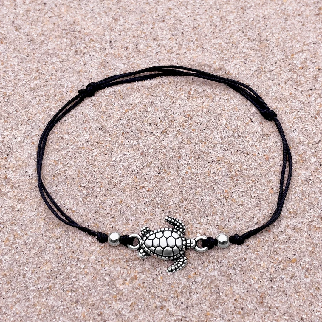 Sea Turtle Surfer Anklet