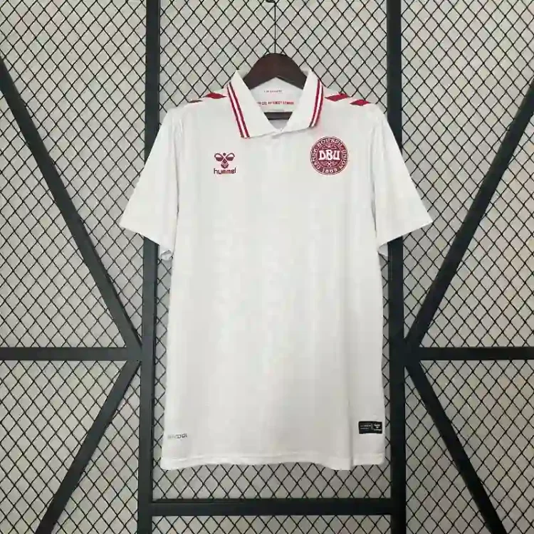 Denmark Away Kit 24/25 Euro Cup 2024 Football Jersey