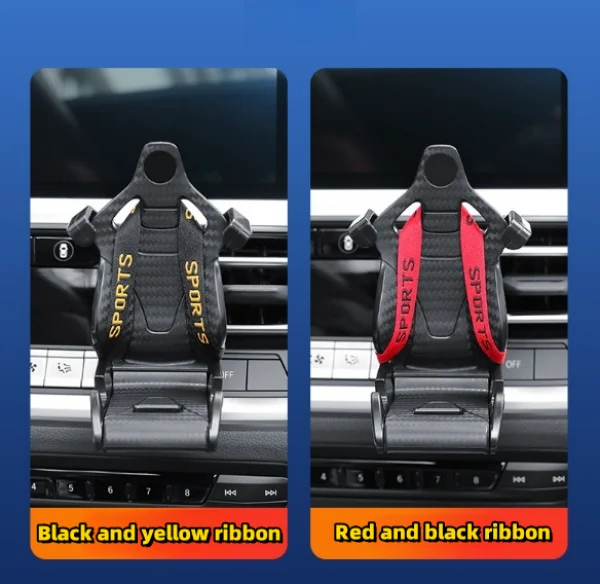 Car Mobile Phone Holder Bracket Car Air Conditioning Outlet Fixed Navigation Bracket