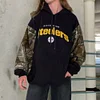 Stylish Steelers Embroidered Print Long Sleeve Hoodies