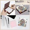 Kitten House Diamond Painting Note Box Paper 160 Sheets of Paper for DIY Art