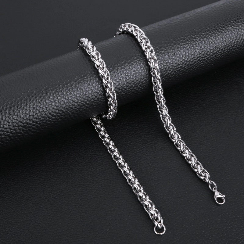 Minimalist Cool Style Geometric 304 Stainless Steel Plating Unisex Necklace