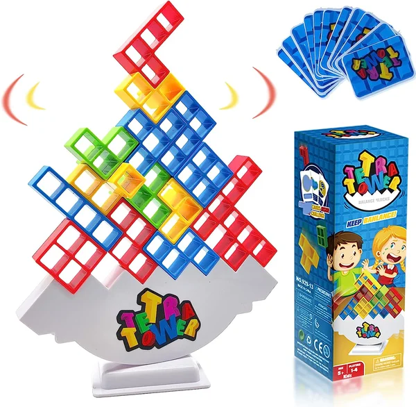 🔥only 9.99🔥Team Tower Game For Kids & Adults
