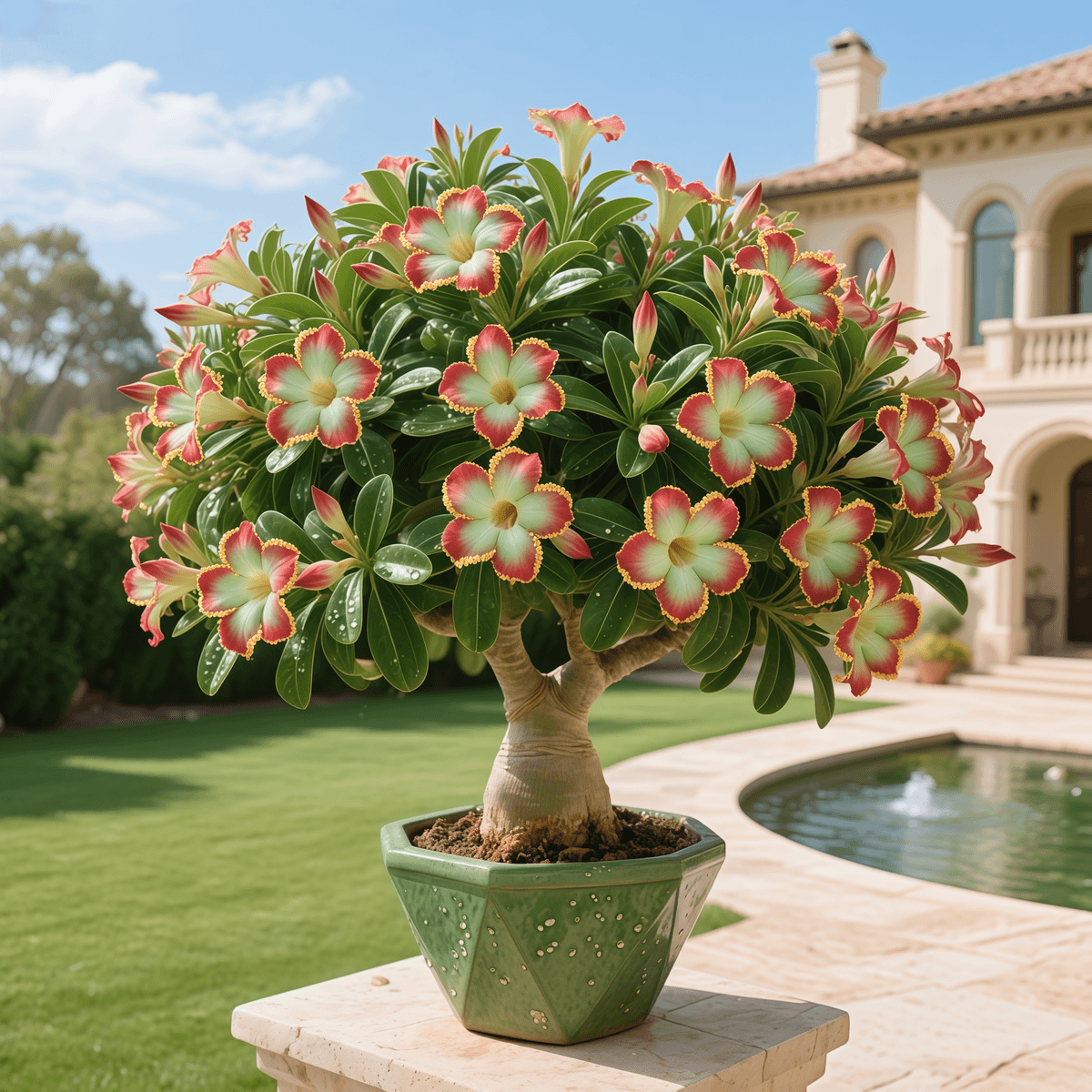 Rainbow Desert Rose - Cold and Heat resistant, Easy to survive