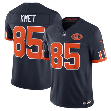 Men's Chicago Bears #85 Cole Kmet Navy 2026 Rivalries Collection Vapor F.U.S.E. Limited Jersey