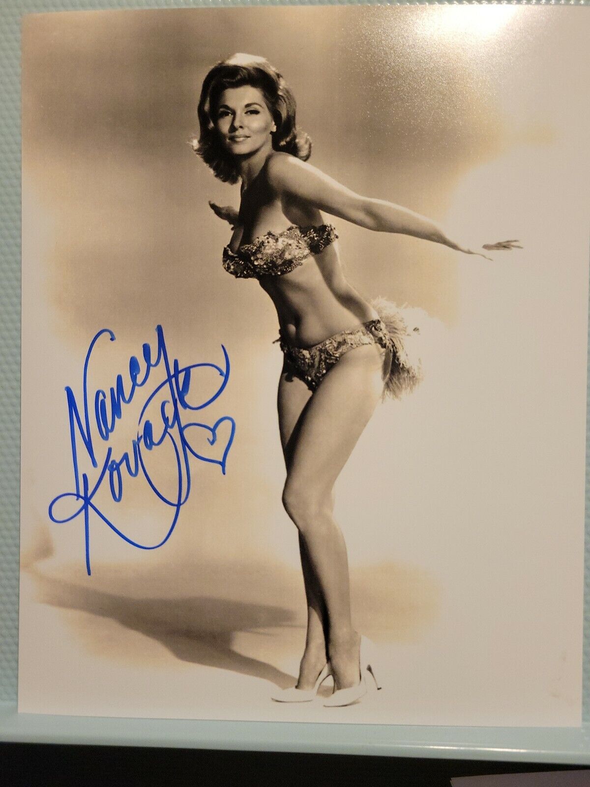 Nancy Kovack signed 8x10 Photo Poster painting Sexy Hot Autographed Star Trek Batman