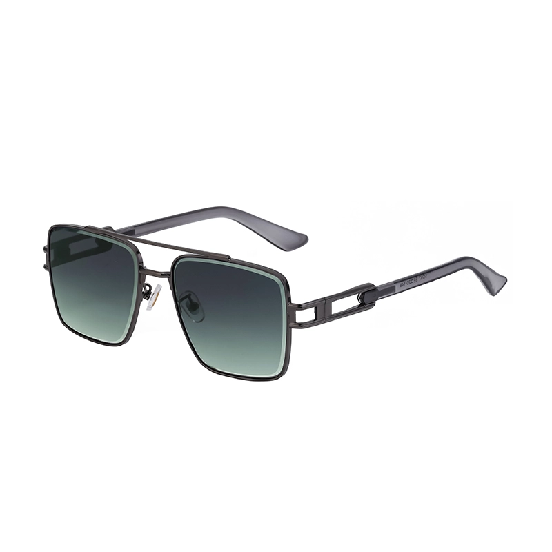 Retro Classic Style Geometric Pc Square Full Frame Men’s Sunglasses
