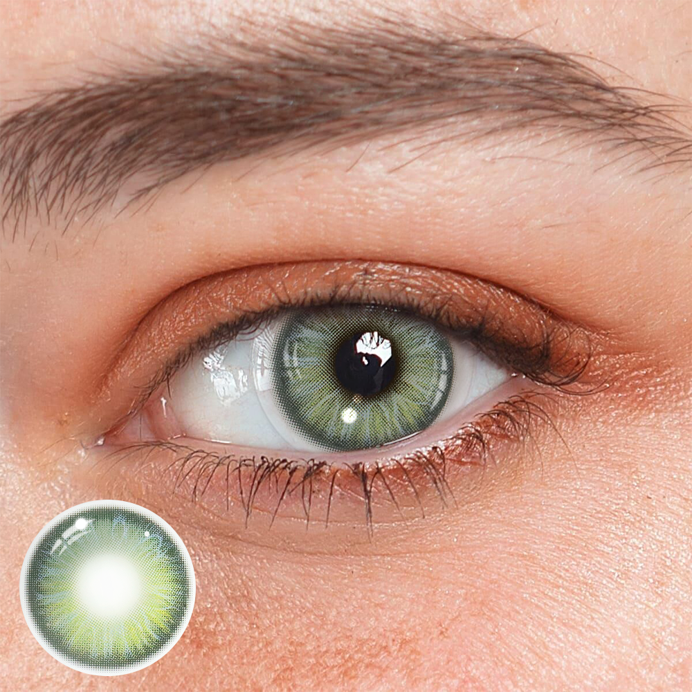 Melania Green Coloured Contact Lenses