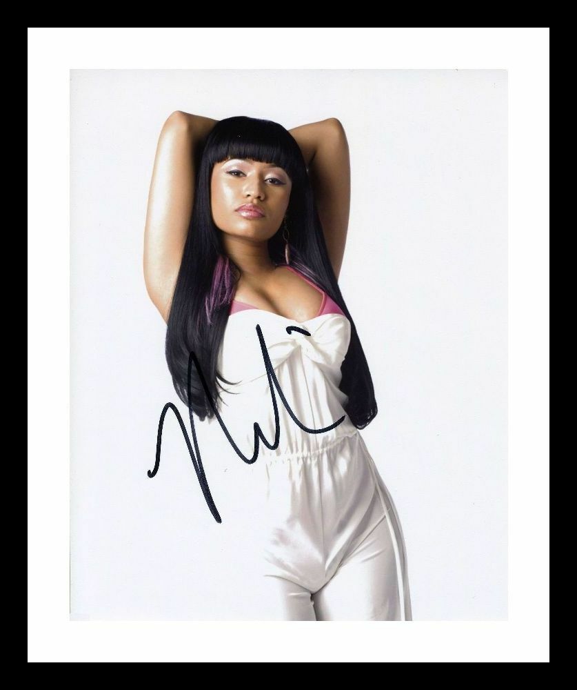 Nicki Minaj Autograph Signed & Framed Photo Poster painting 2