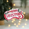 Cute Christmas Tree Red White Hanging Decors