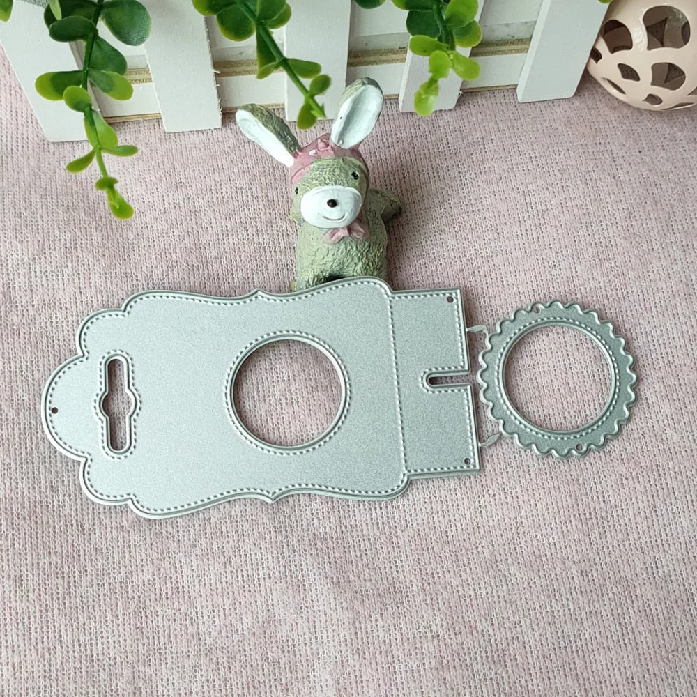 Elegant lollipop supports The box metal cutting dies for DIY, scrapbook decoration, DIY paper embossing cards