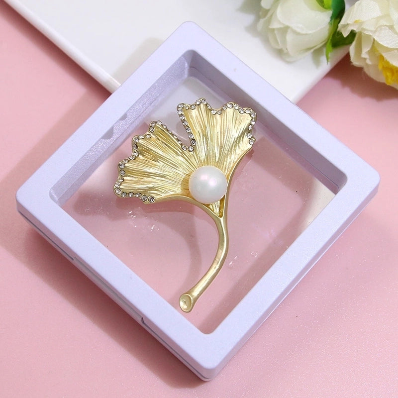 Basic Modern Style Classic Style Pin Animal Flower Alloy Plating Inlay Artificial Pearls Rhinestones Women’s Brooches