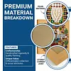 Christmas Soldier Wreath Framed Pearl Painting Kit 25x25cm for Adults