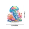 DIY Jellyfish Coral Diamond Painting Desktop Ornaments