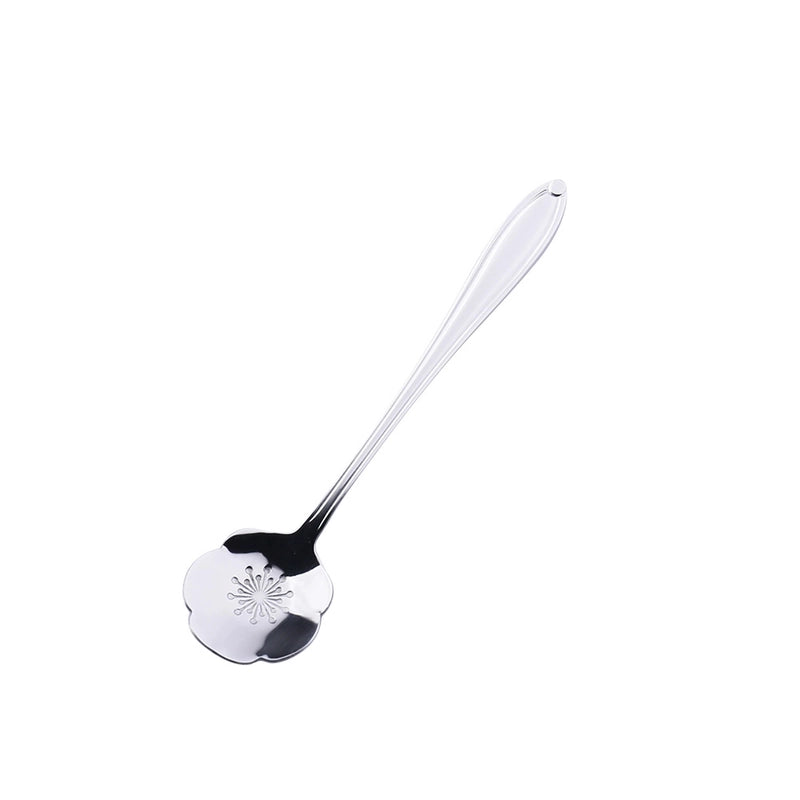 Vacation Flower Stainless Steel Spoon 1 Piece 1 Set