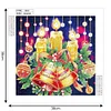 Diamond Painting-DIY Crystal Rhinestone Christmas Bell Candles
