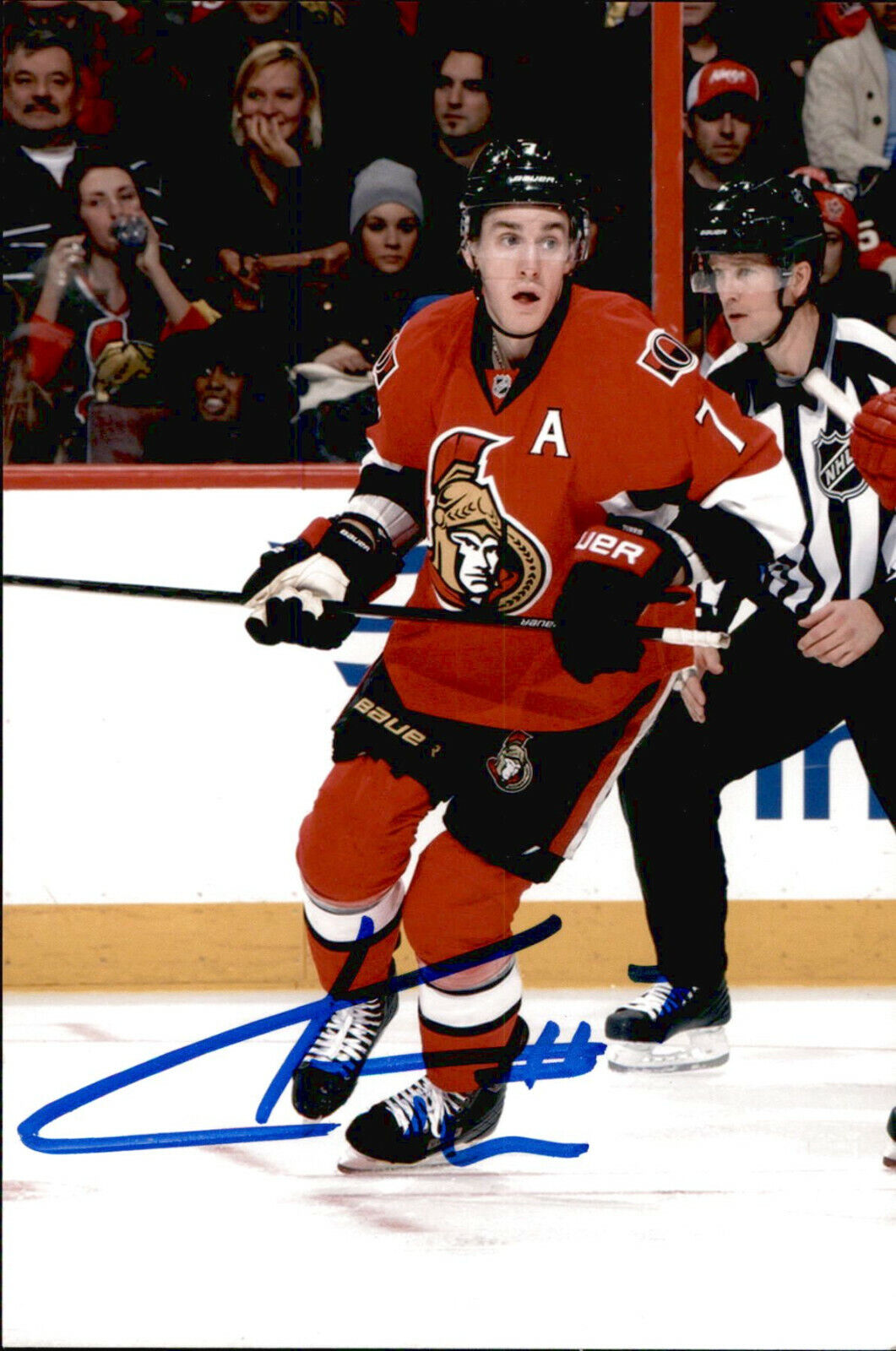 Kyle Turris SIGNED autographed 4x6 Photo Poster painting OTTAWA SENATORS #2