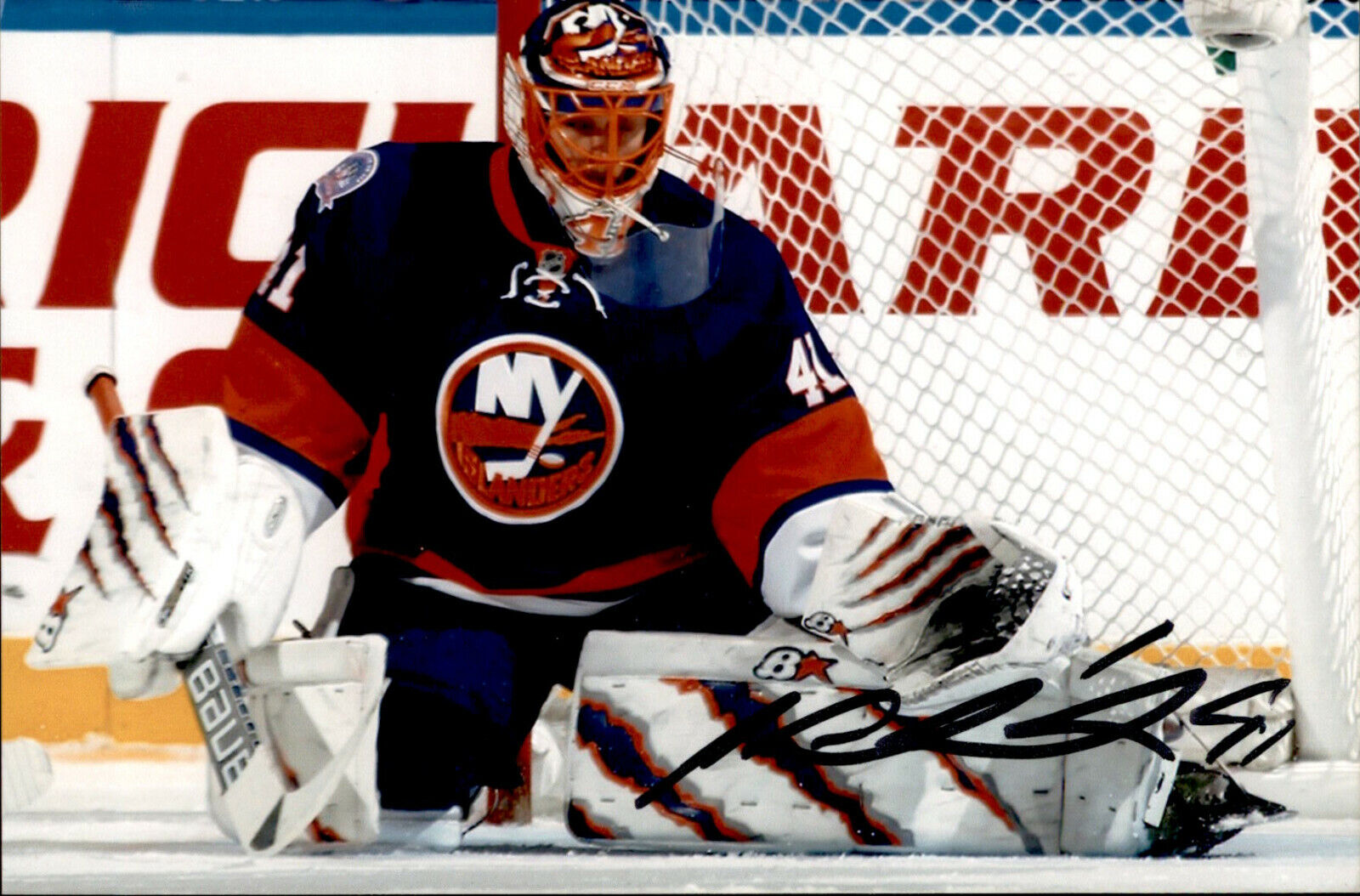 Jaroslav Halak SIGNED autographed 4x6 Photo Poster painting NEW YORK ISLANDERS