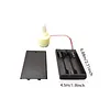 Flameless LED Tea Lights Candles with Battery Box Realistic Flame Effect LED Candles for Fireplace Mantel Dinner Wedding Party (2Pcs)